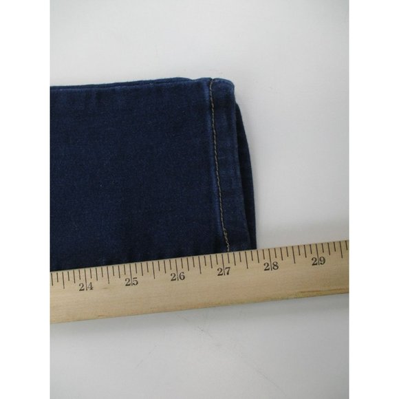 WallFlower Women's Instasoft Ultra Fit Skinny Leg Jeans Blue Denim, Size 9 REG - Picture 3 of 11